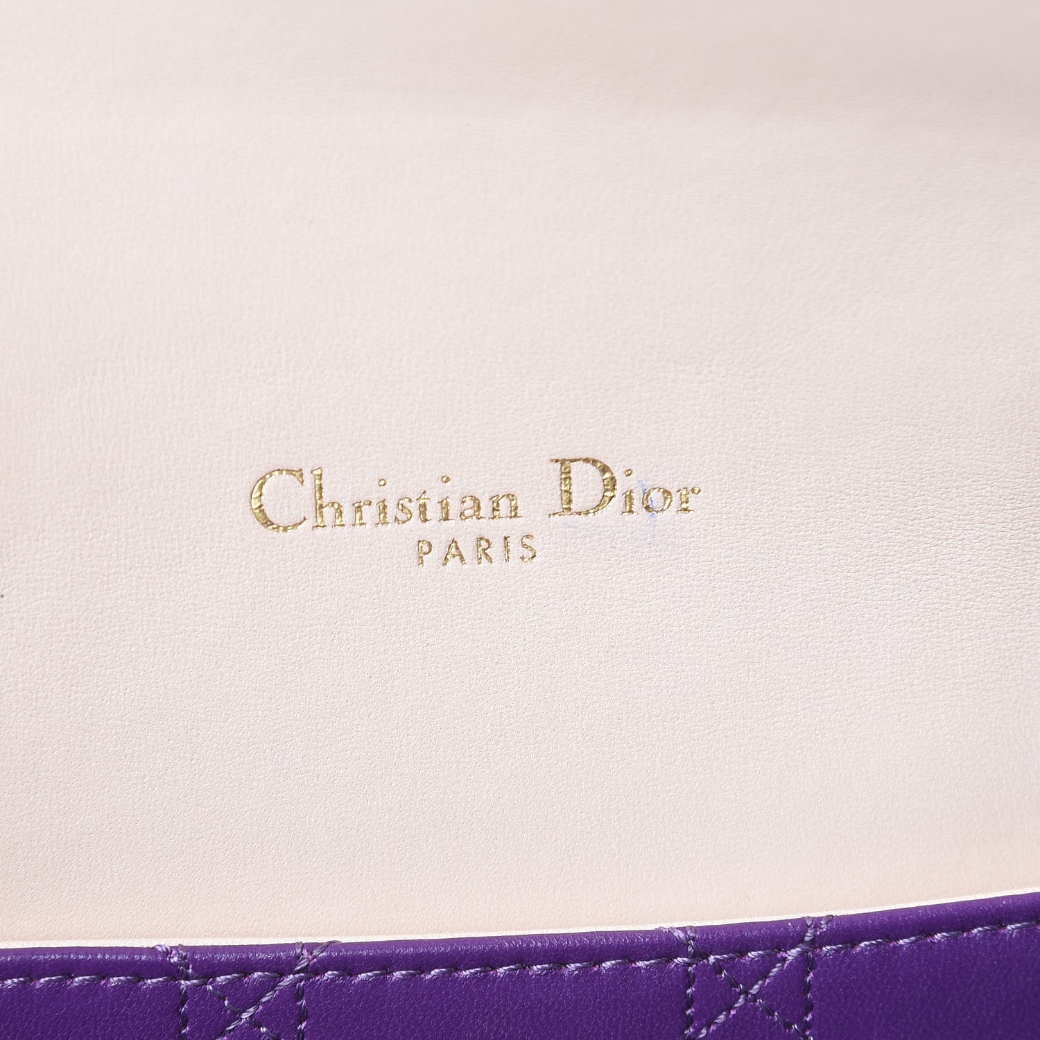 Christian Dior Lambskin Cannage Medium Miss Dior Flap Light Pink 8 of 15