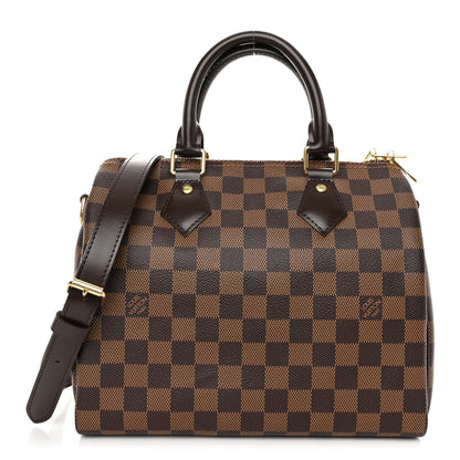 Louis Vuitton Damier Ebene Speedy Bandouliere 25 1 of 9