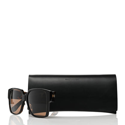 Saint Laurent Acetate Square SL M9N Sunglasses Tortoise 8 of 8