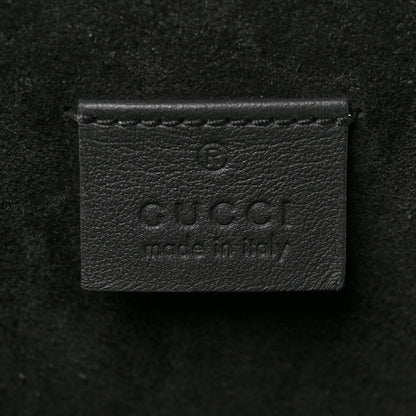 Gucci GG Supreme Monogram Medium Dionysus Shoulder Bag Black 7 of 11