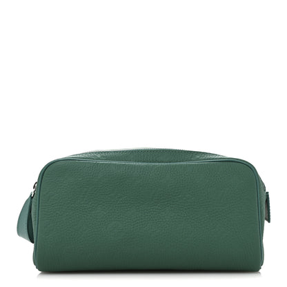 Louis Vuitton Taurillon Monogram Dopp Kit Toilet Pouch Borneo Green 1 of 8