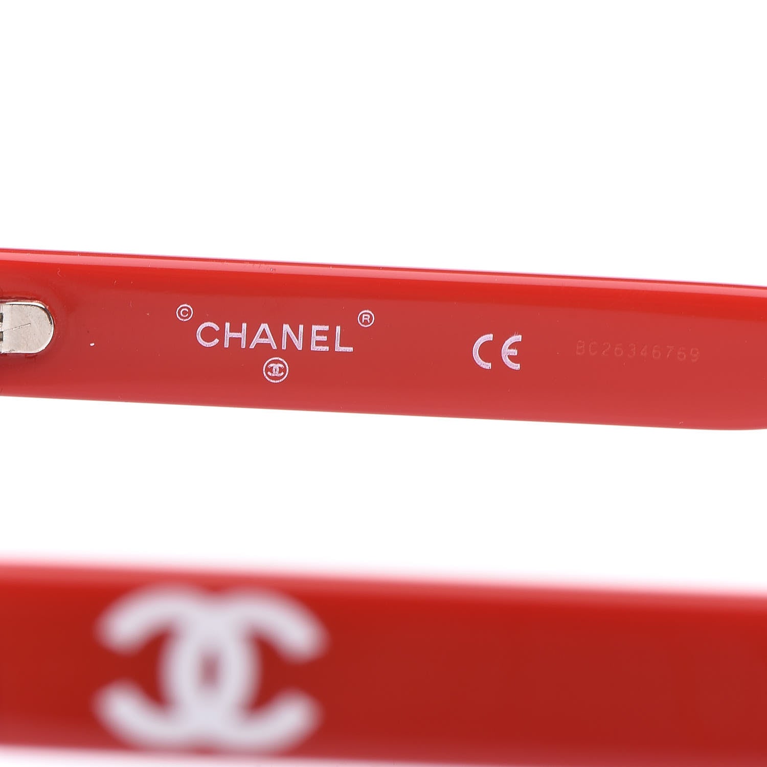 Chanel x Pharrell Williams Round 19mm Sunglasses Red 6 of 7