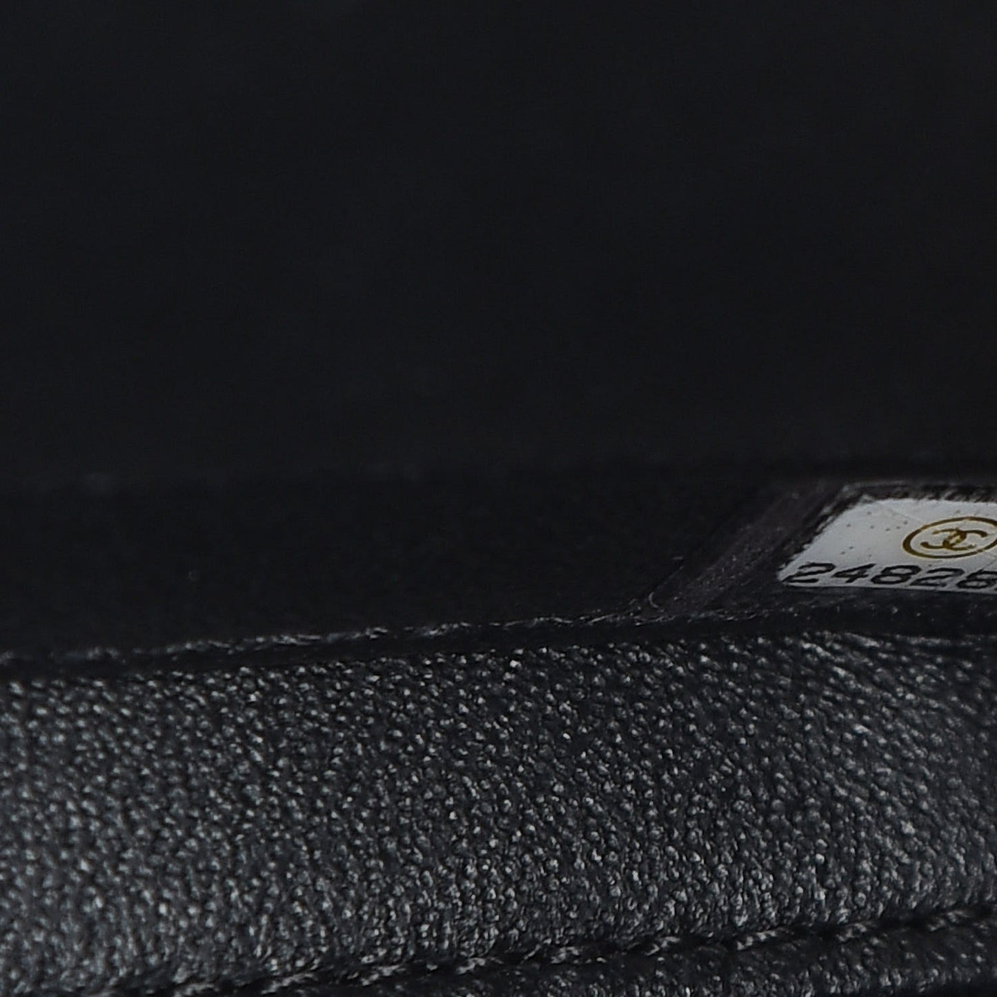 Caviar Quilted Small CC Filigree Vanity Case Beige Black