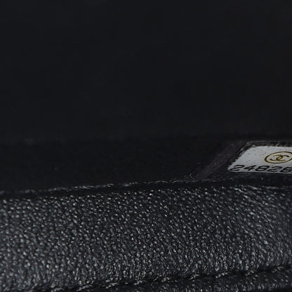 Chanel Caviar Quilted Small CC Filigree Vanity Case Beige Black 8 of 12