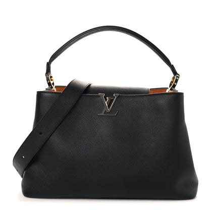 Louis Vuitton Taurillon Capucines GM Souple Black 1 of 8
