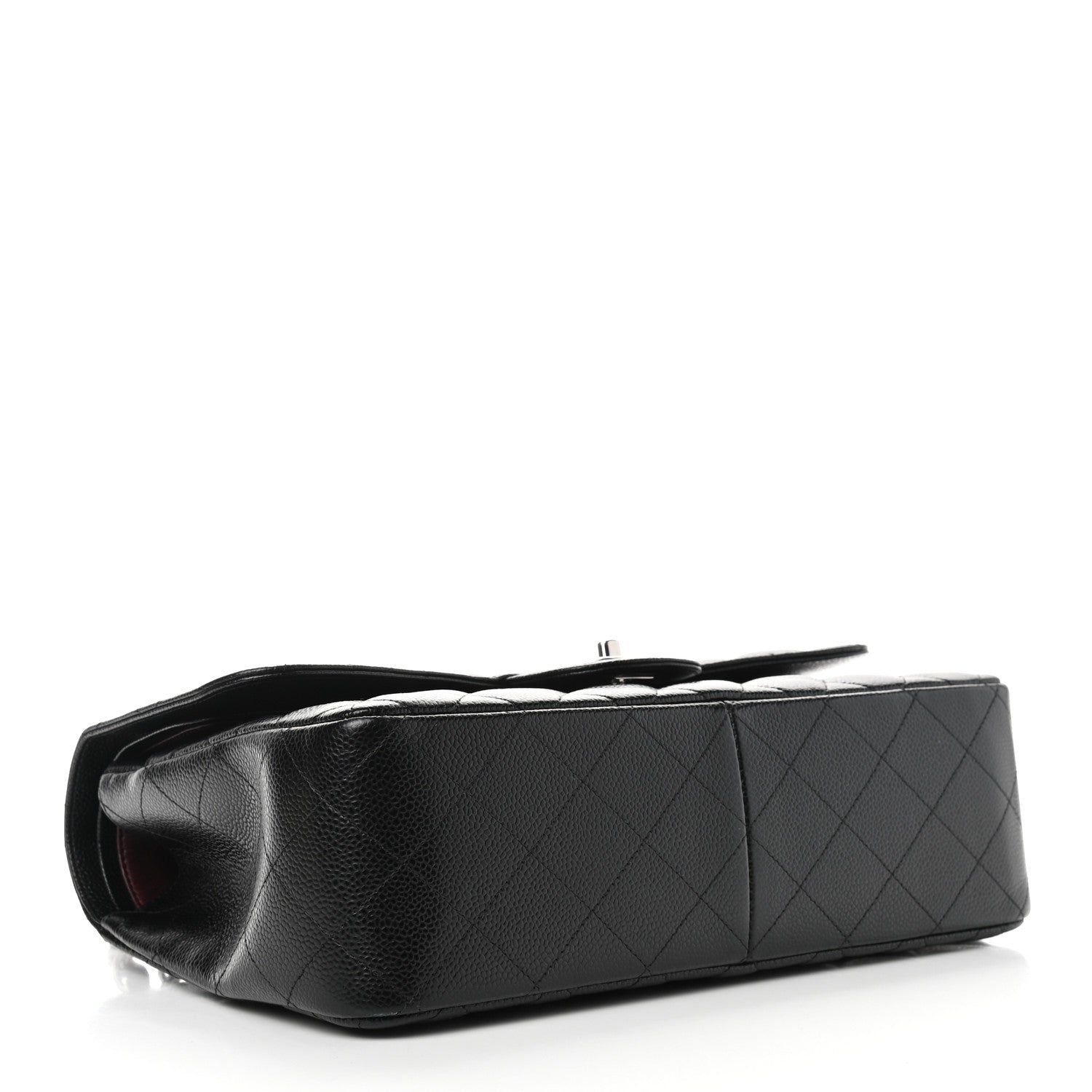 Chanel Caviar Quilted Jumbo Double Flap Black 4 of 9