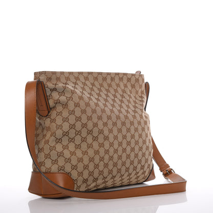 Gucci Monogram Large Messenger Bag Brown 3 of 10