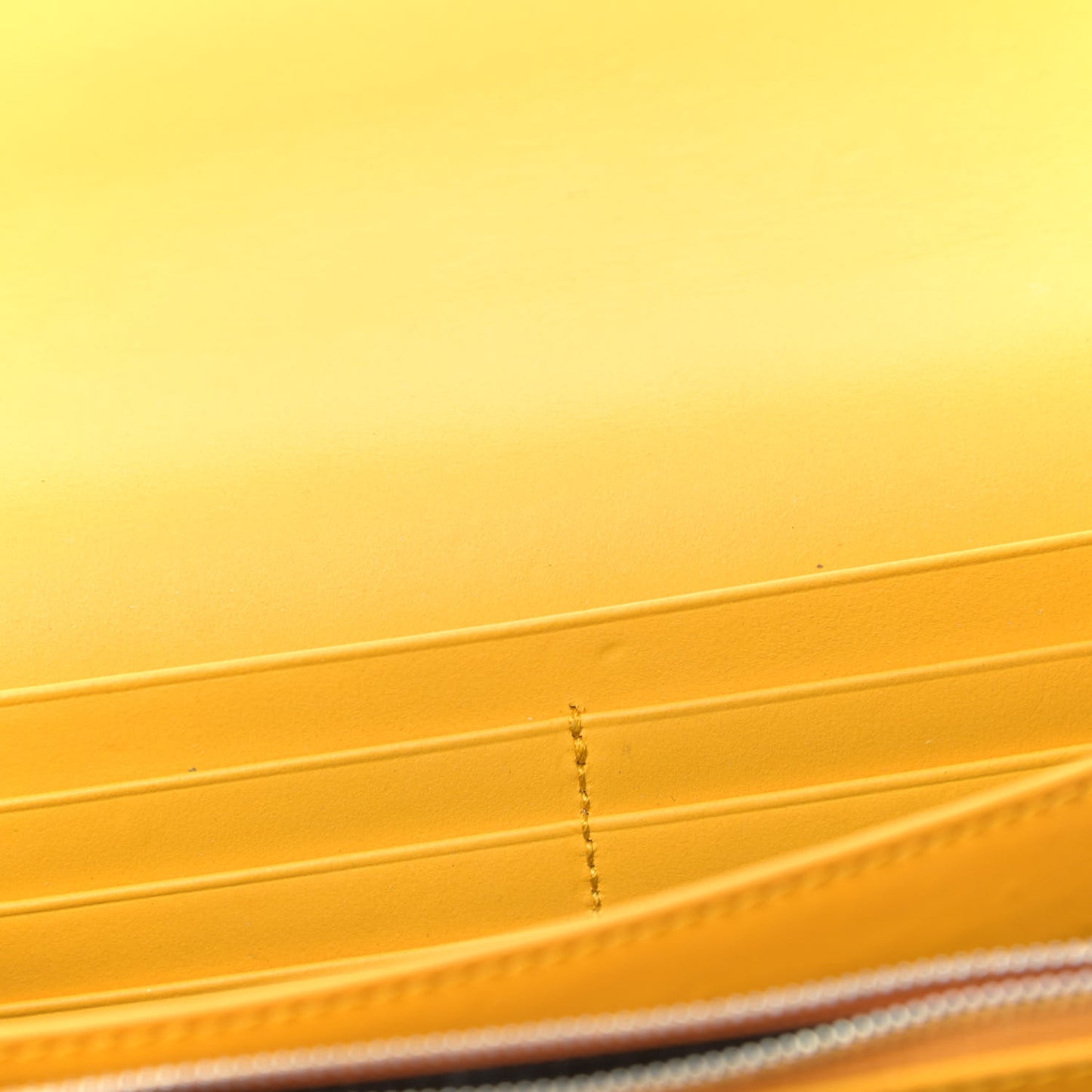 Suede Mini Dionysus Chain Wallet Yellow