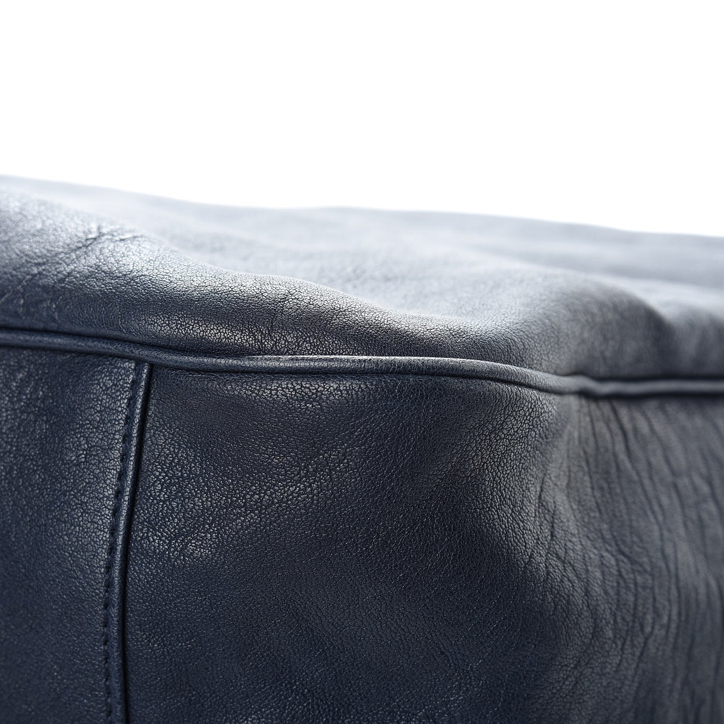Goatskin Large Roady Hobo Navy
