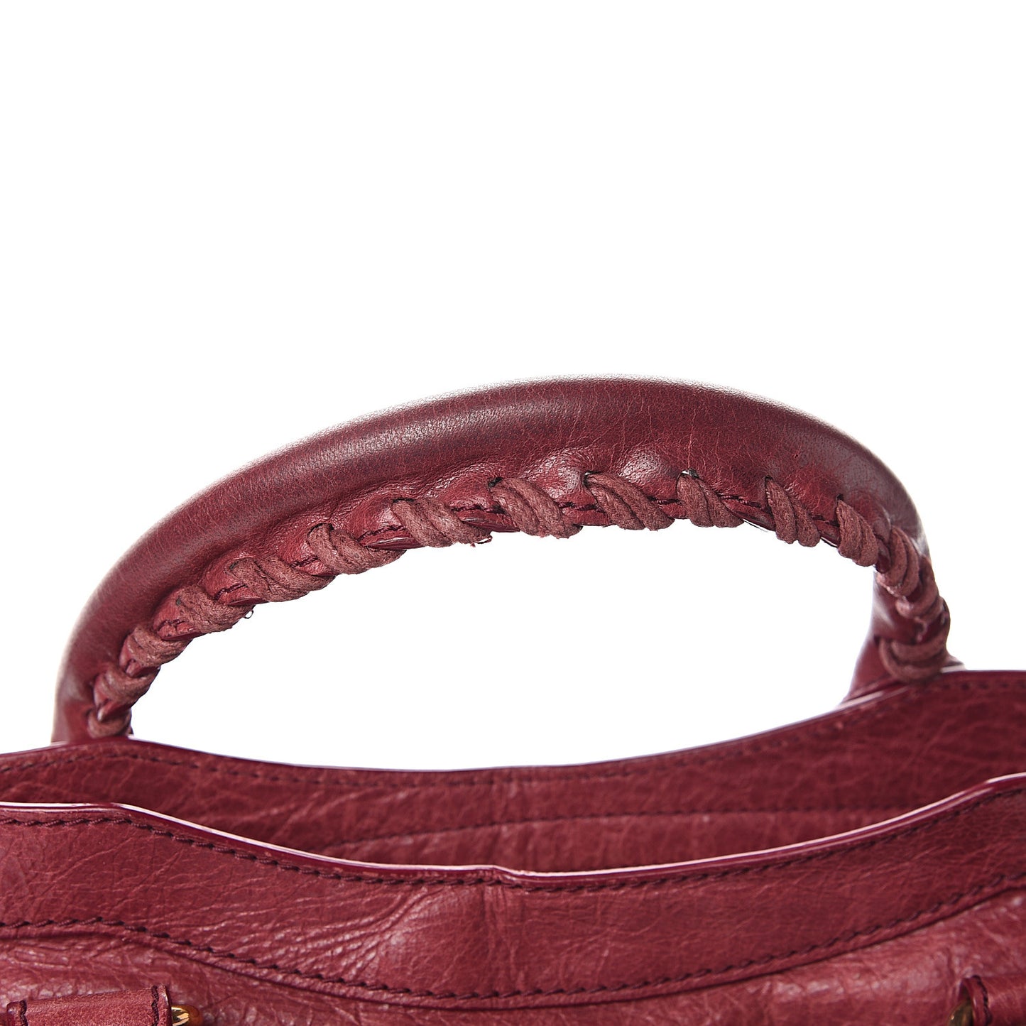 Agneau Giant 12 Rose Gold Hardware City Cassis
