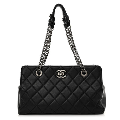 Chanel Goatskin Perfect Edge Tote Black 1 of 17