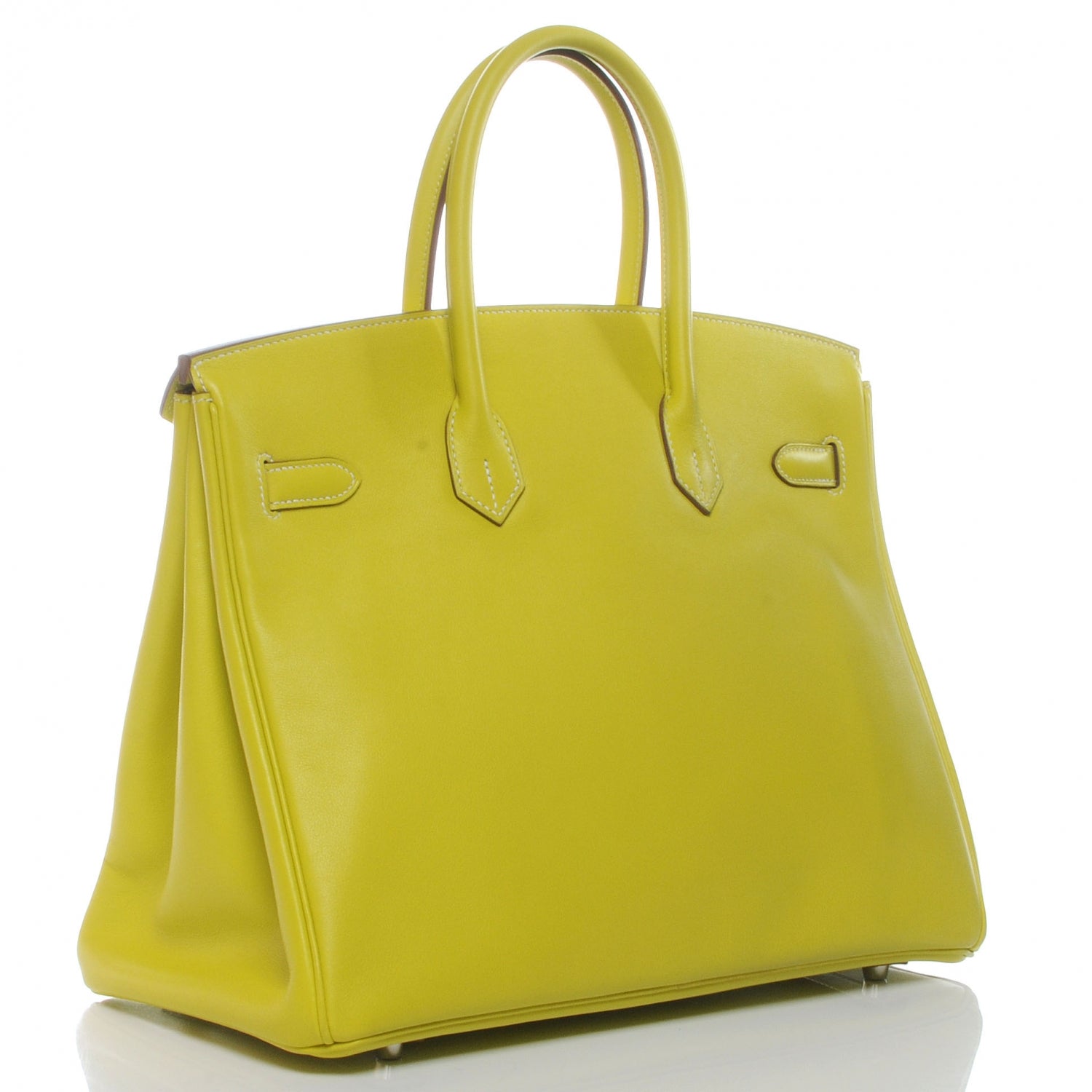 Hermes Swift Candy Birkin 35 Lime 2 of 11