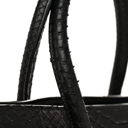 Celine Snakeskin Medium Phantom Luggage Black 11 of 13