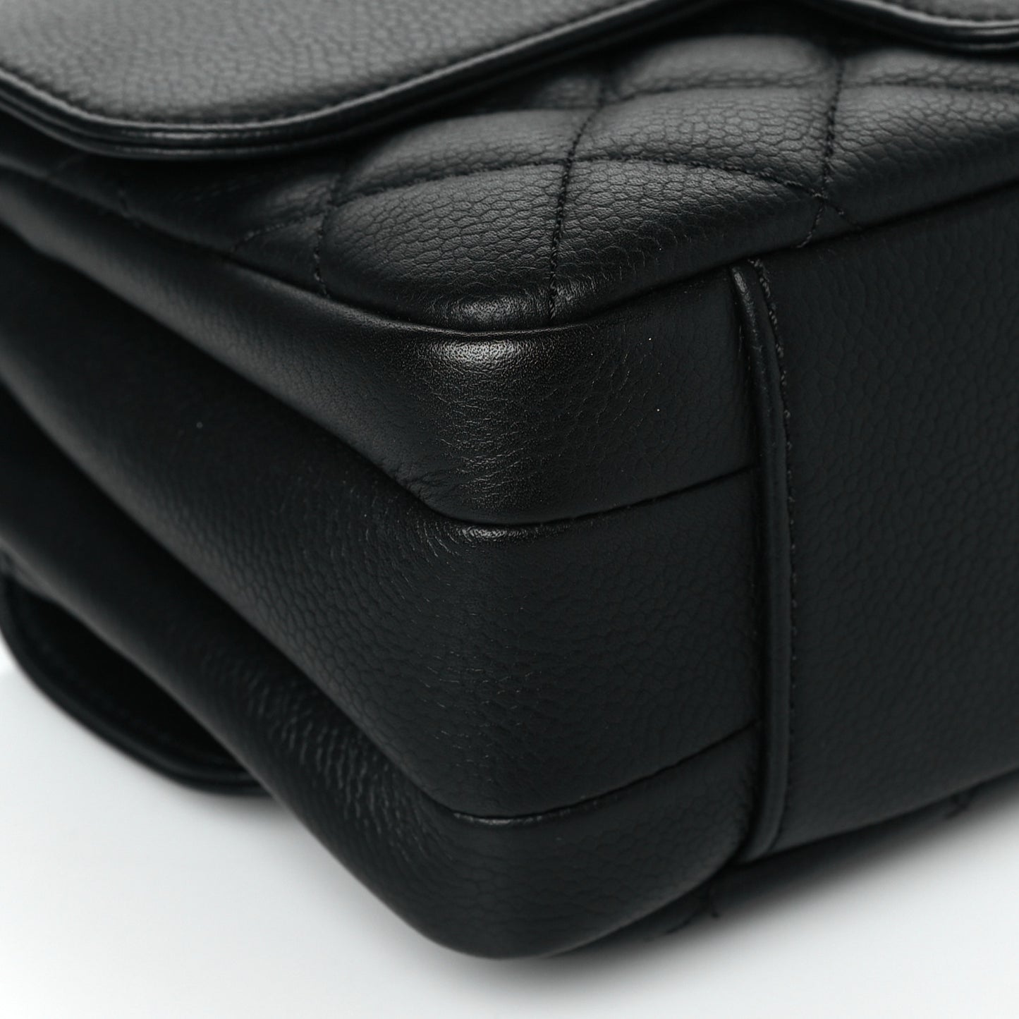 Caviar All About Flap Bag Black