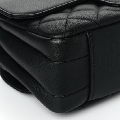 Chanel Caviar All About Flap Bag Black 8 of 9
