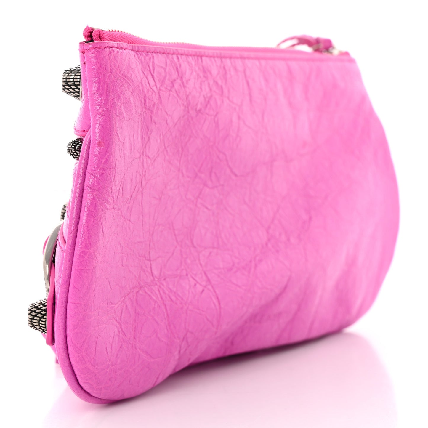 Agneau Arena Mini Le Cagole Multi Pouch Lipstick Pink