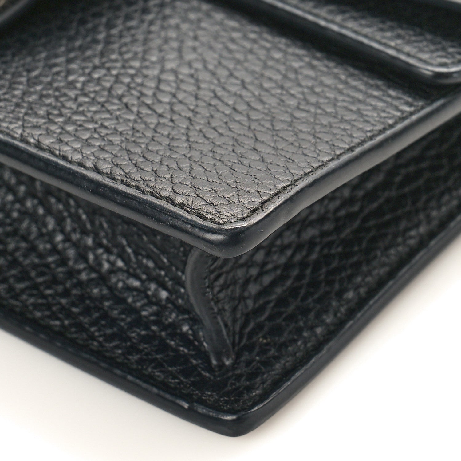 Gucci Calfskin Super Mini Dionysus Shoulder Bag Black 7 of 7