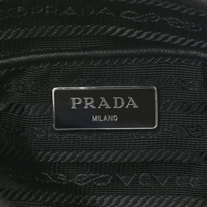 Prada Nylon Vela Flat Messenger Bag Black 6 of 11
