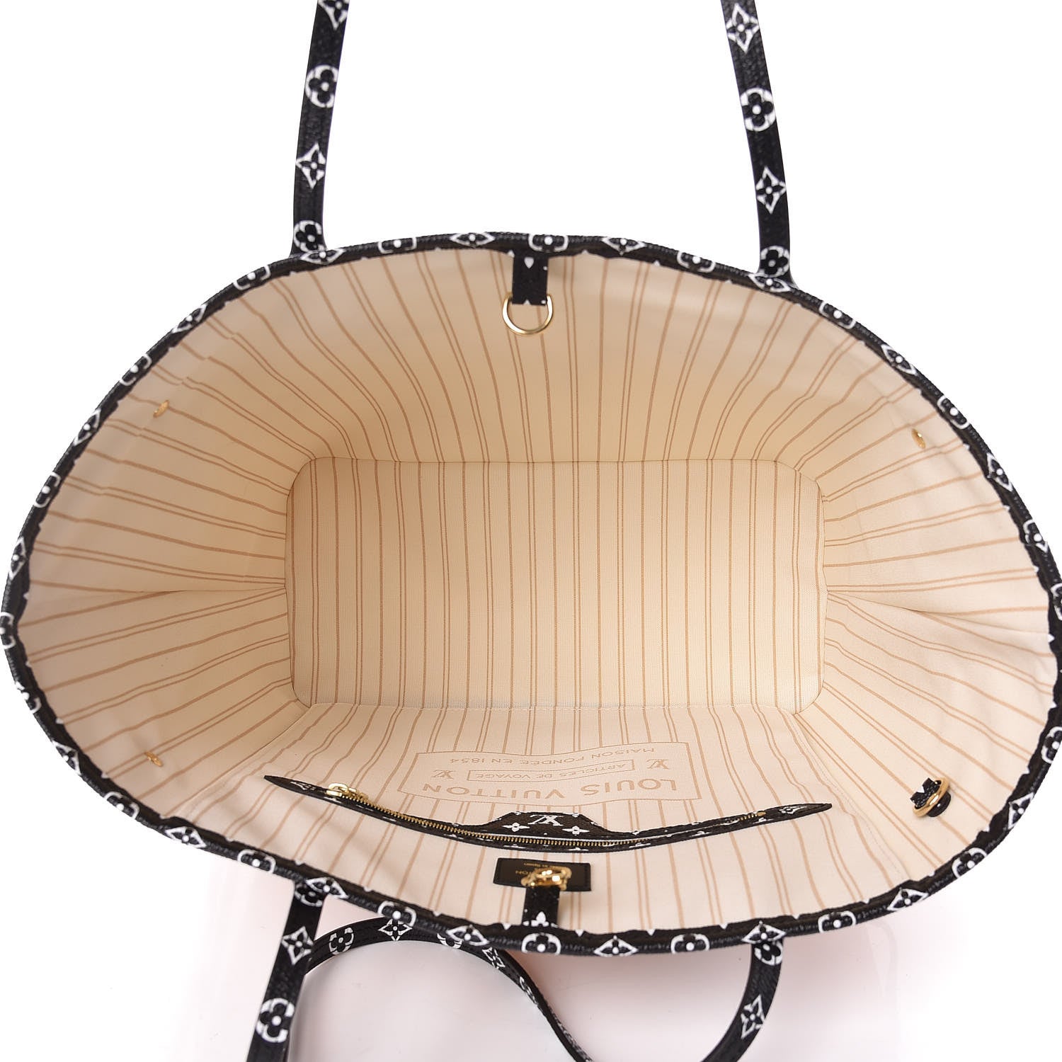 Louis Vuitton Monogram Giant Jungle Neverfull MM Ivory 6 of 11
