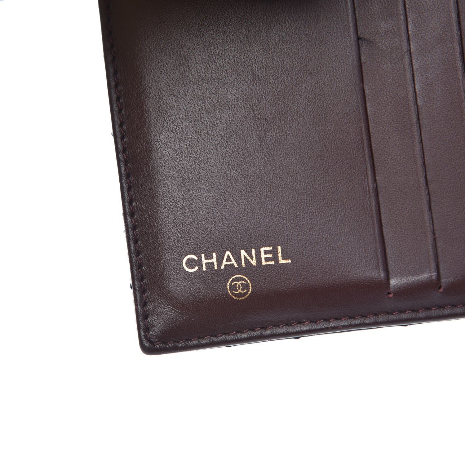 Chanel Caviar Quilted Compact French Flap Wallet Black 7 of 13