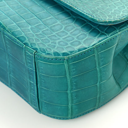 Christian Dior Crocodile Medium Miss Dior Flap Blue 9 of 12