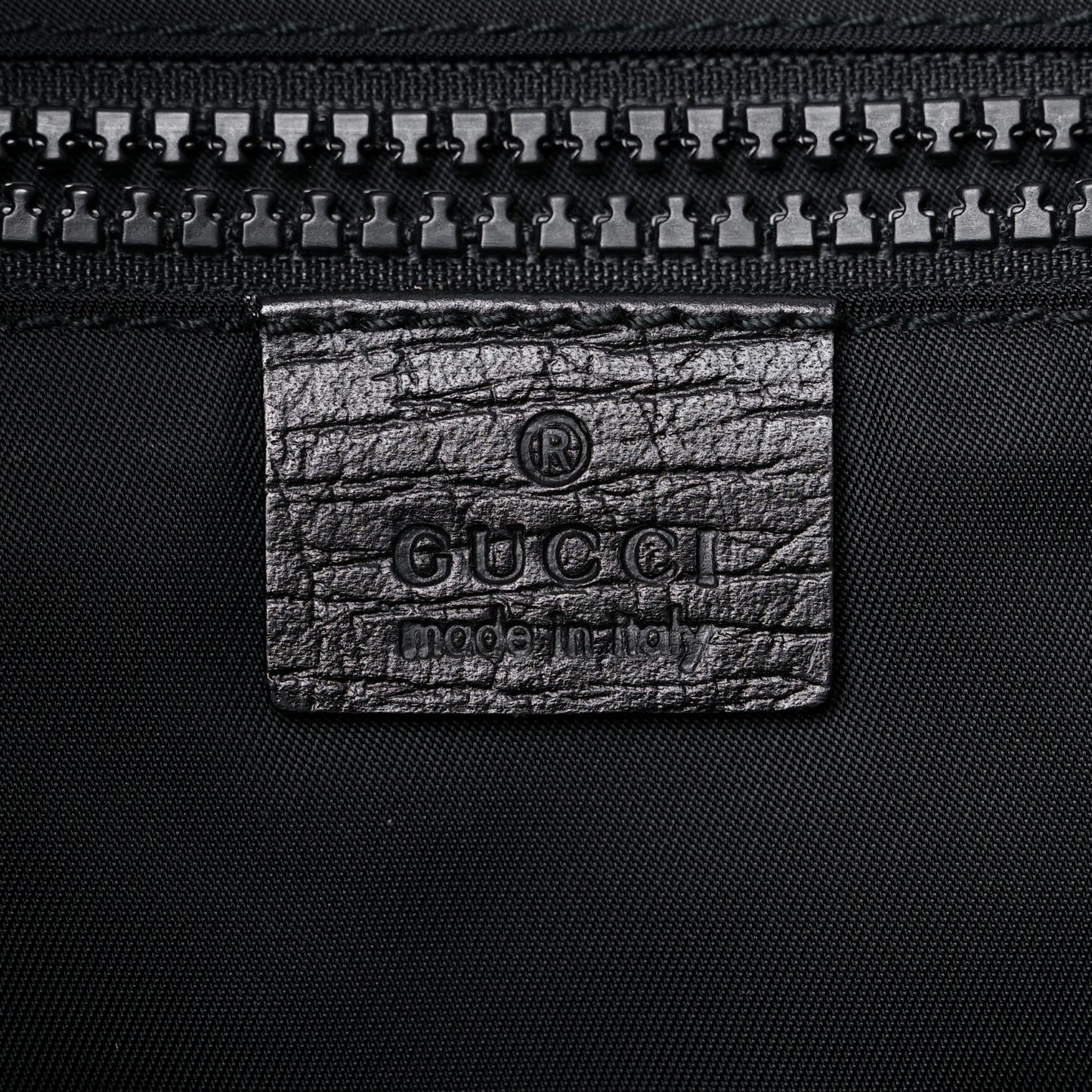 GG Plus Monogram Medium Flap Messenger Bag Black