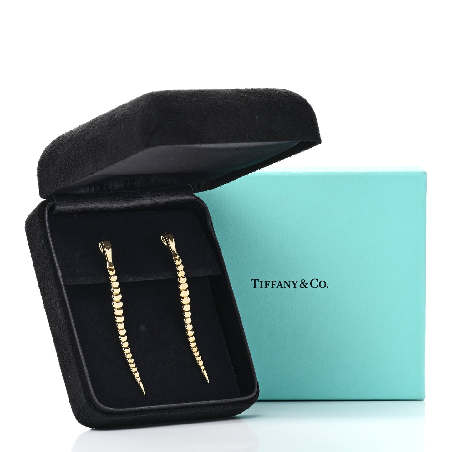 18K Yellow Gold Elsa Peretti Snake Earrings