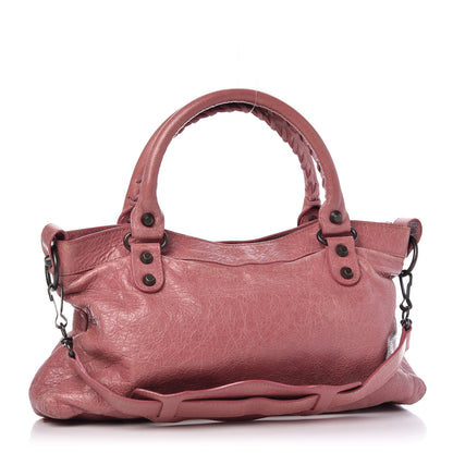 Balenciaga Agneau Classic Hardware First Rose Bruyere 3 of 9