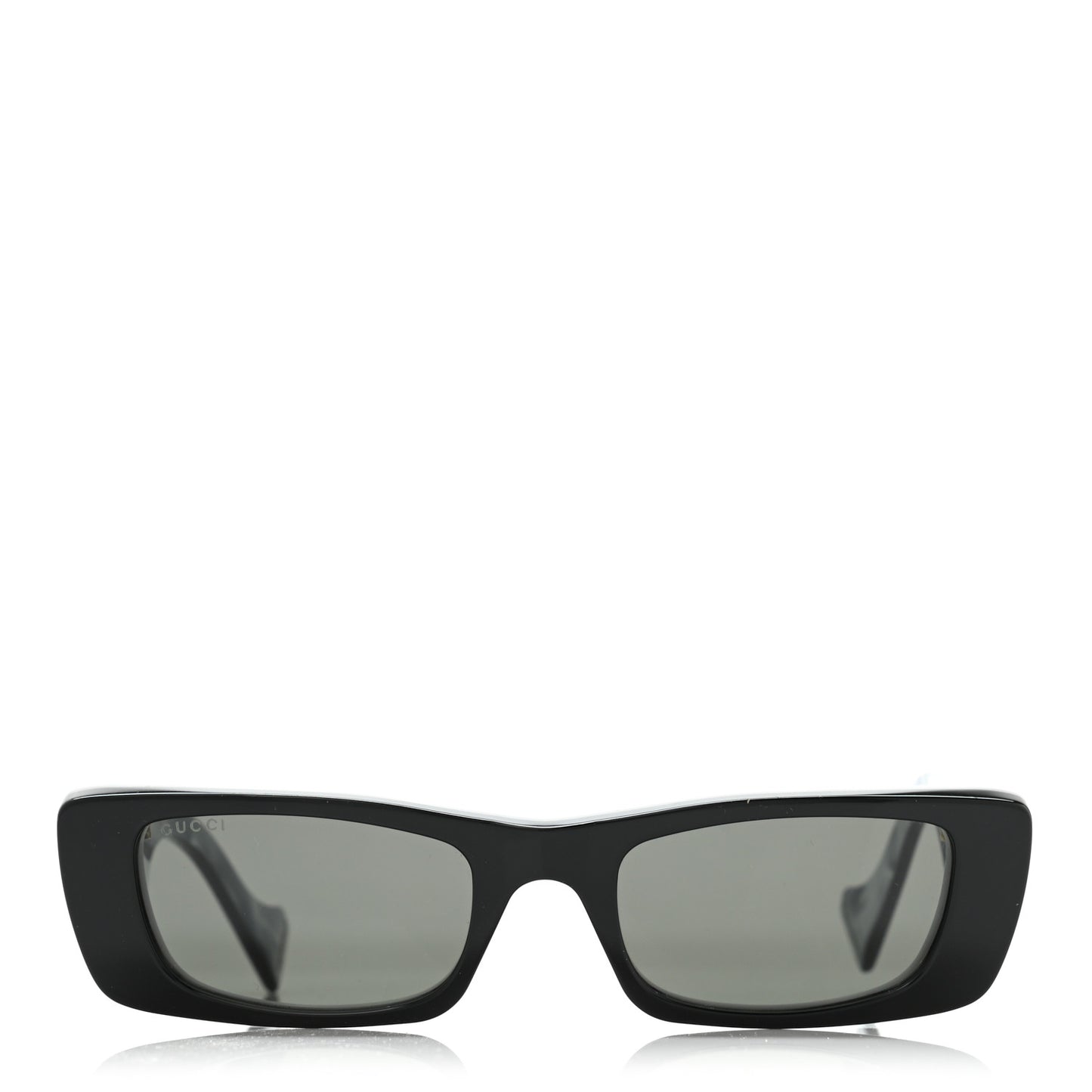 Acetate Rectangular Sunglasses GG0516S Black