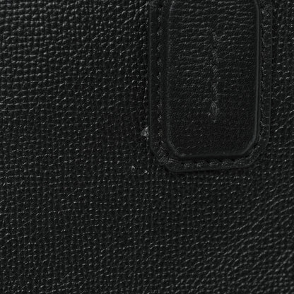 Burberry Derby Calfskin House Check Medium Banner Tote Black 15 of 15
