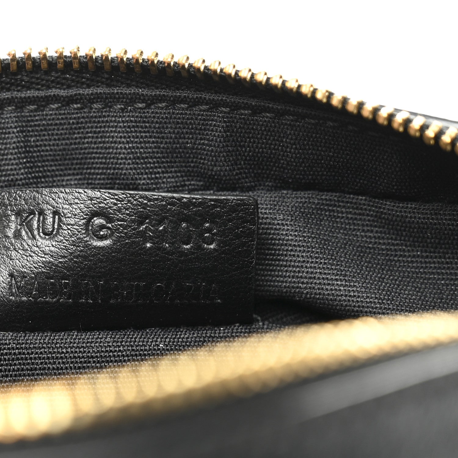 Givenchy Calfskin Uniform Belt Pouch 85 Black 7 of 10