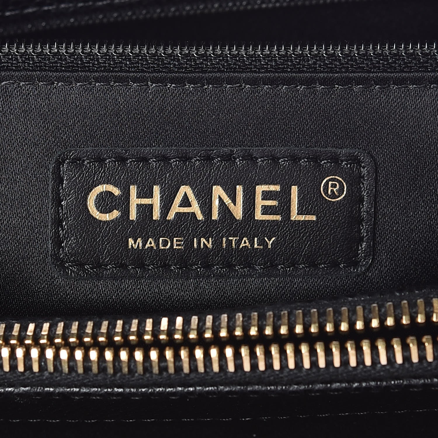 Chanel Caviar Quilted Grand Shopping Tote GST Black 9 of 11