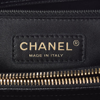 Chanel Caviar Quilted Grand Shopping Tote GST Black 9 of 11