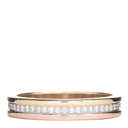 Cartier 18K White Yellow Pink Gold Diamond 3.5mm Vendome Louis Cartier Wedding Band Ring 51 5.75 1 of 5