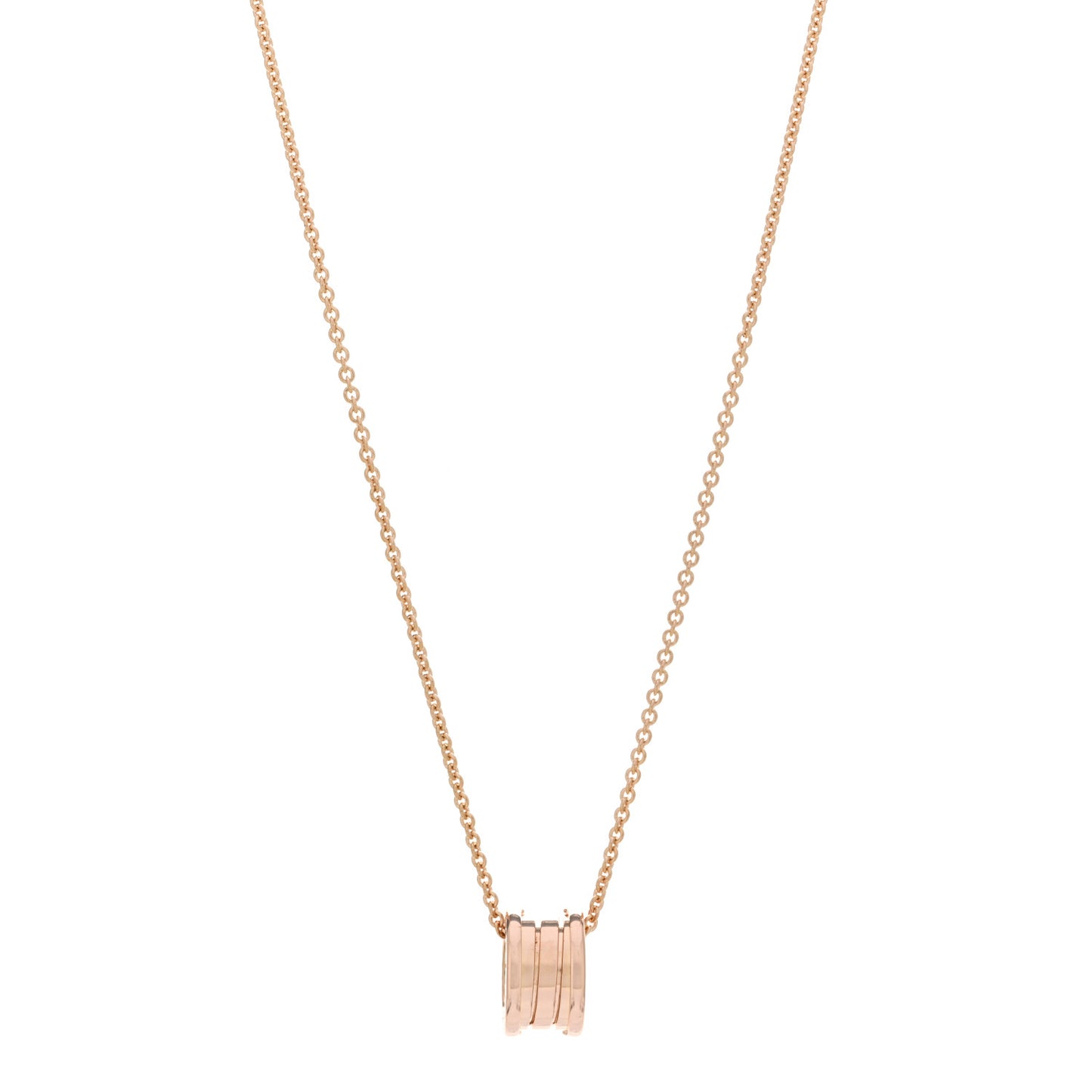 18K Rose Gold B.Zero1 Pendant Necklace