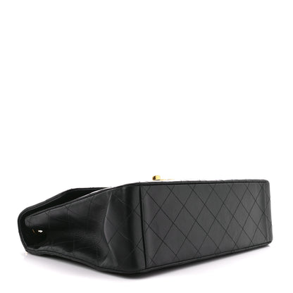 Chanel Lambskin Quilted XL Jumbo Single Flap Black 4 of 11