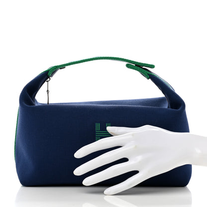 Hermes Canvas Large Bride-A-Brac Pouch Marine 2 of 6