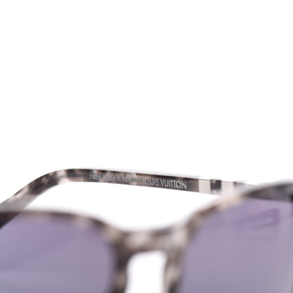 Louis Vuitton Conviction Sunglasses Z0644W Grey Tortoise 5 of 6