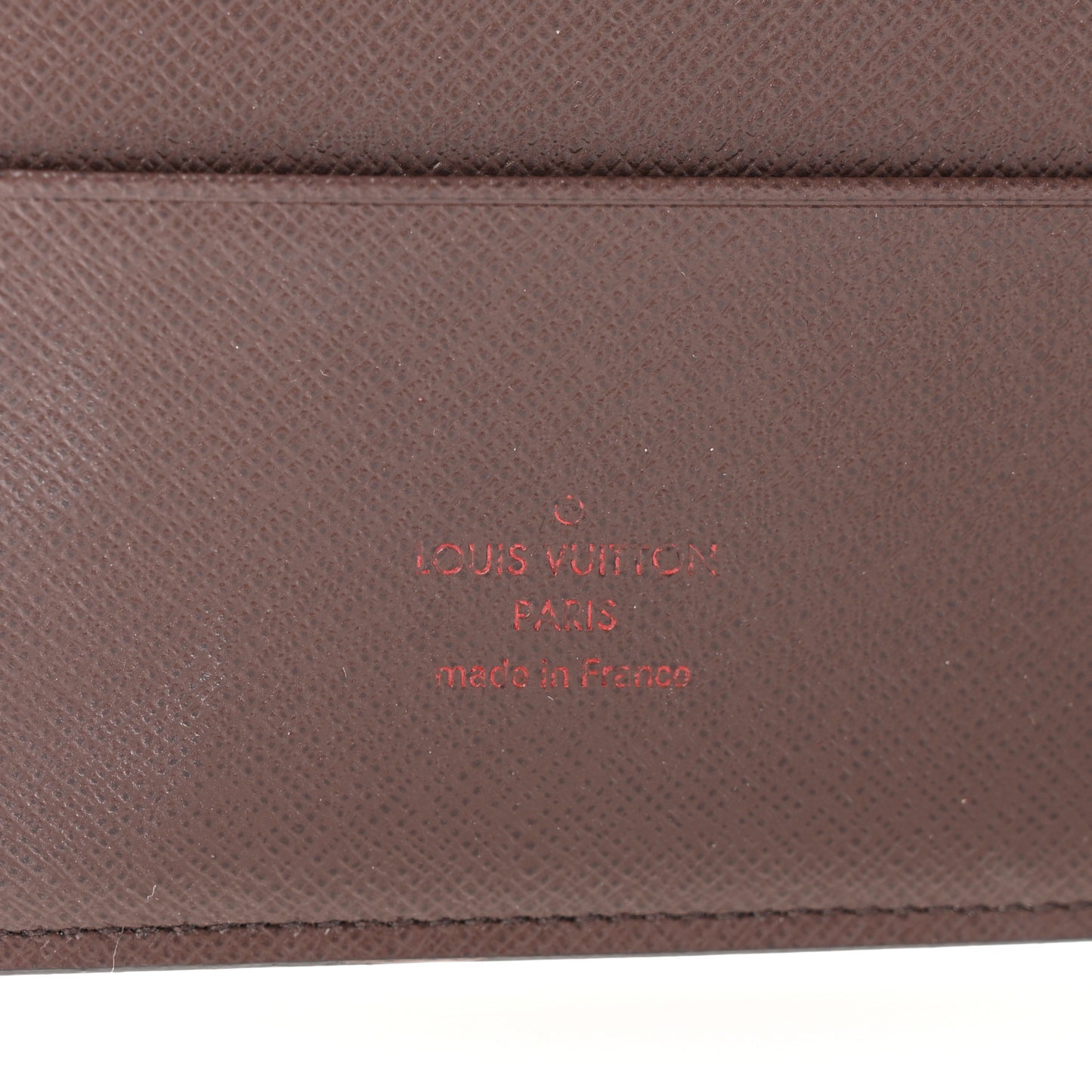 Damier Ebene Large Ring Agenda Cover
