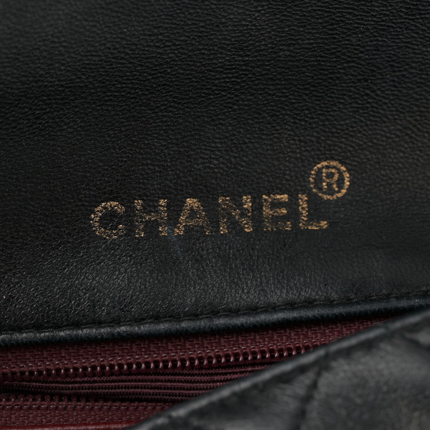 Chanel Lambskin Quilted Mini Square Flap Black 6 of 12