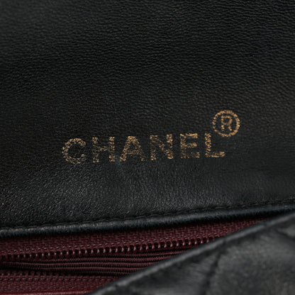 Chanel Lambskin Quilted Mini Square Flap Black 6 of 12