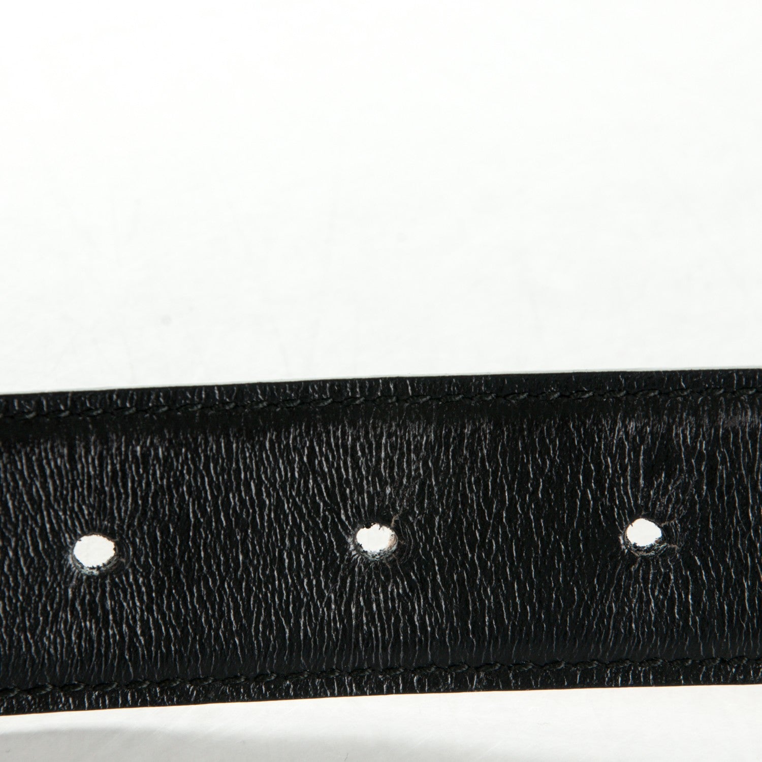Gucci Calfskin Interlocking G Belt 75 30 Black 5 of 5