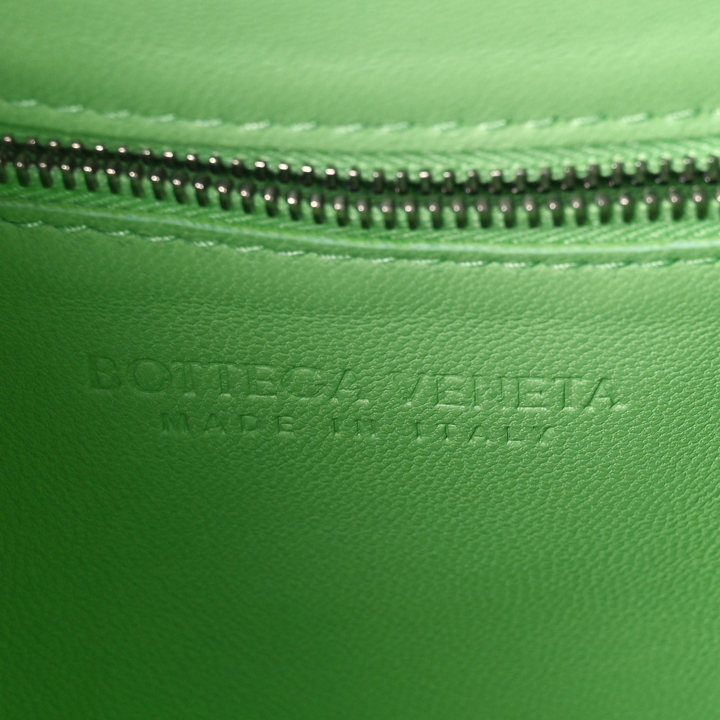Nappa Maxi Intreccio Cassette Bag Pistachio