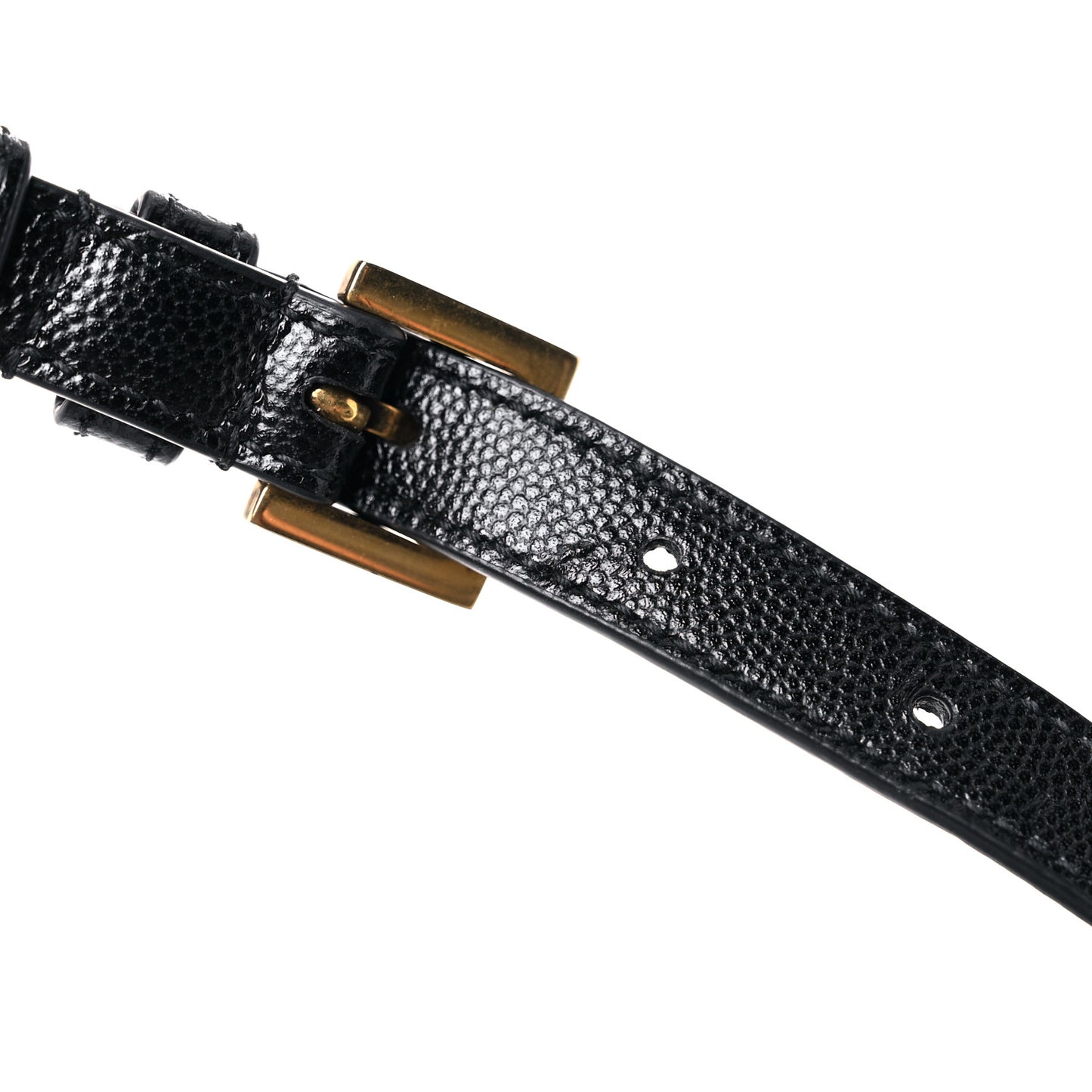 Grain de Poudre Quilted 80's Vanity Bag Black