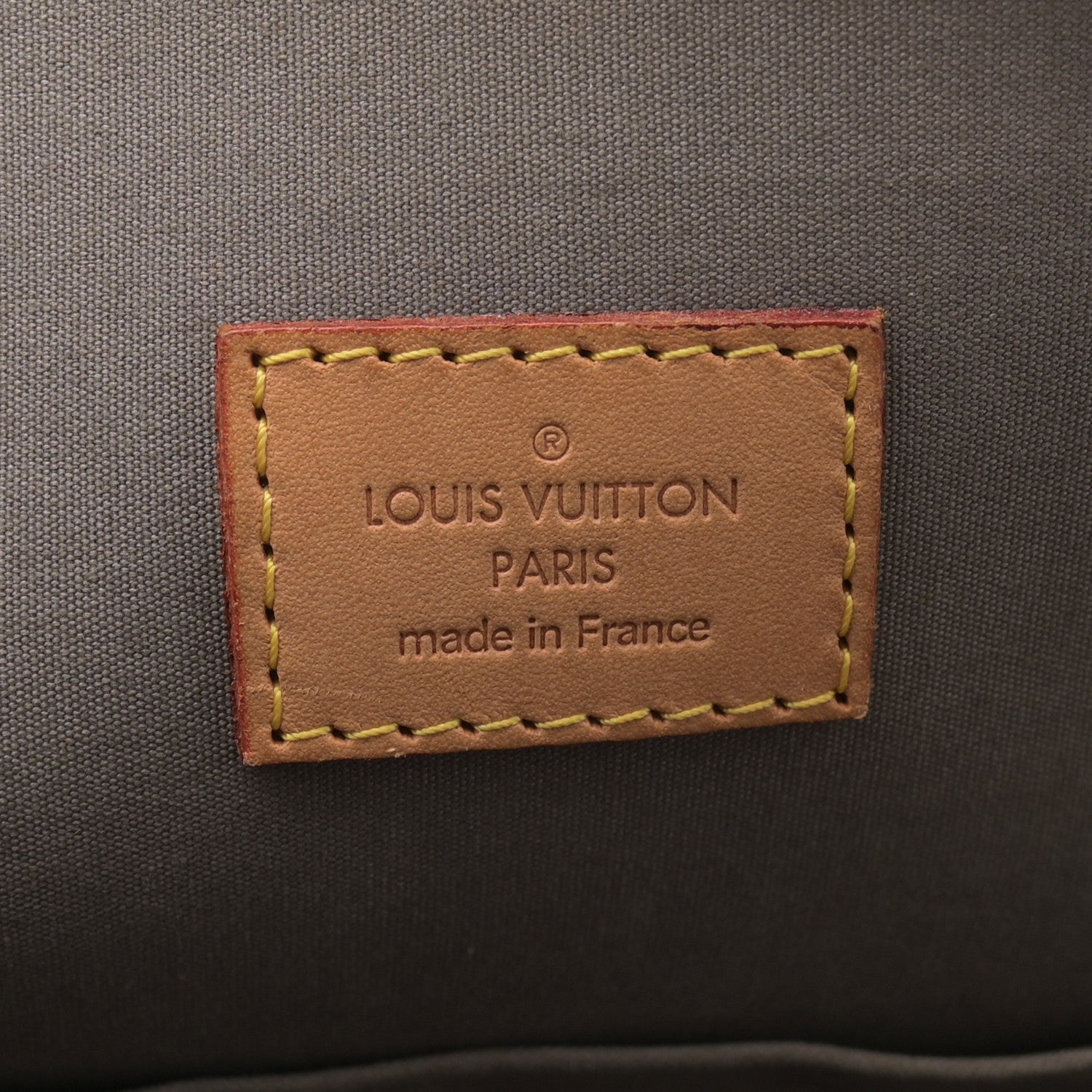 Louis Vuitton Vernis Alma GM Gris Art Deco 6 of 11