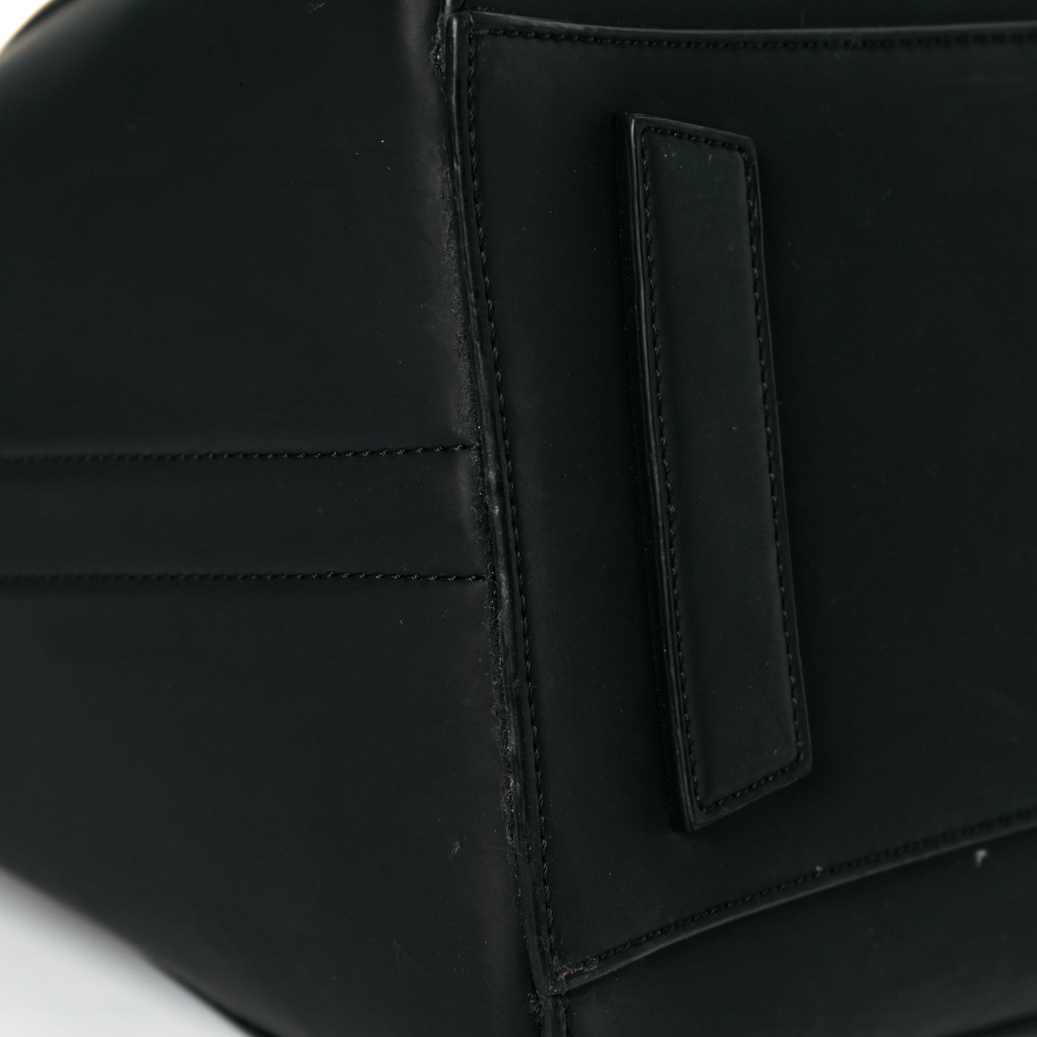 Givenchy Rubber Effect Calfskin Medium Antigona Black 6 of 9