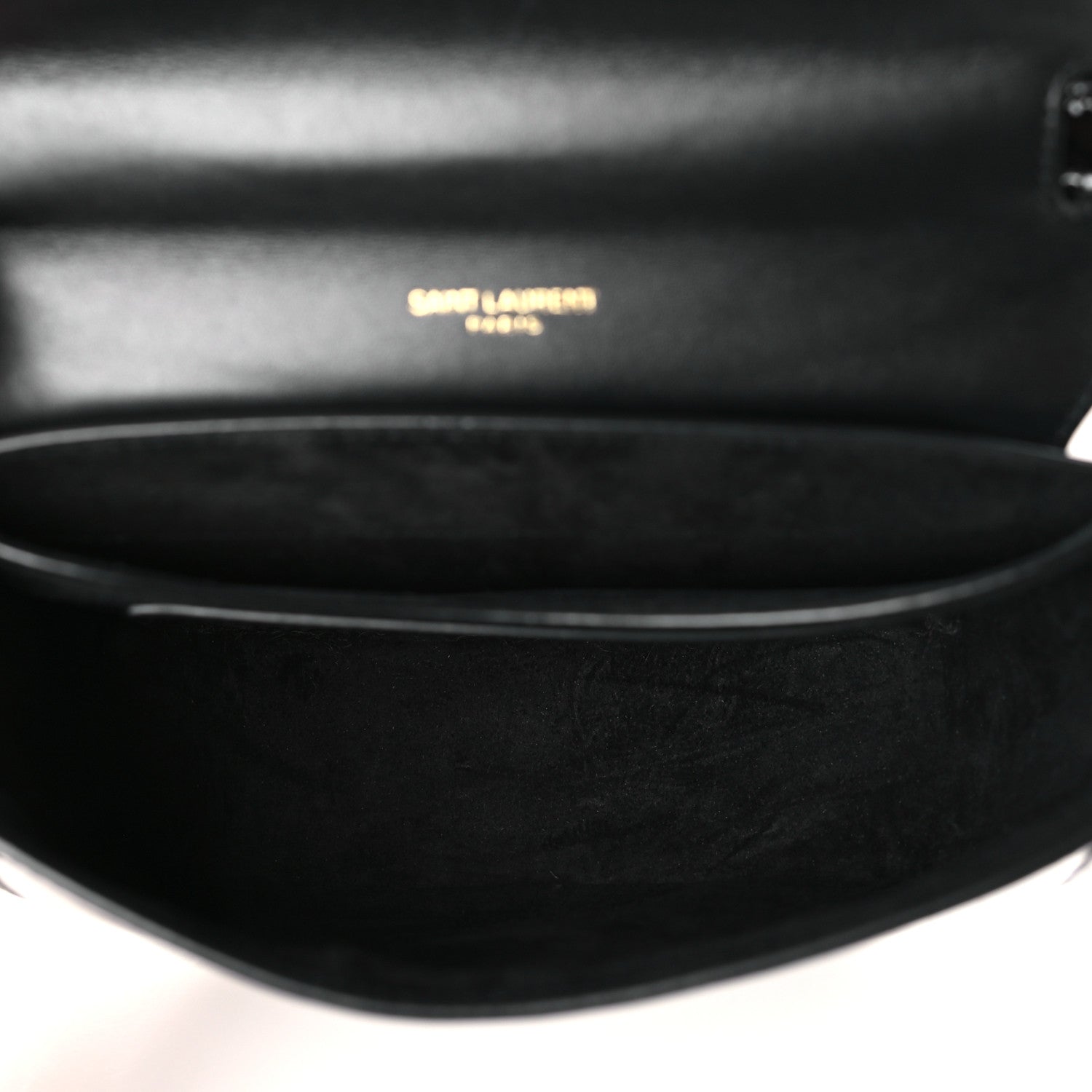 Saint Laurent Patent Calfskin Classic Monogram Small Kaia Satchel Black 5 of 8