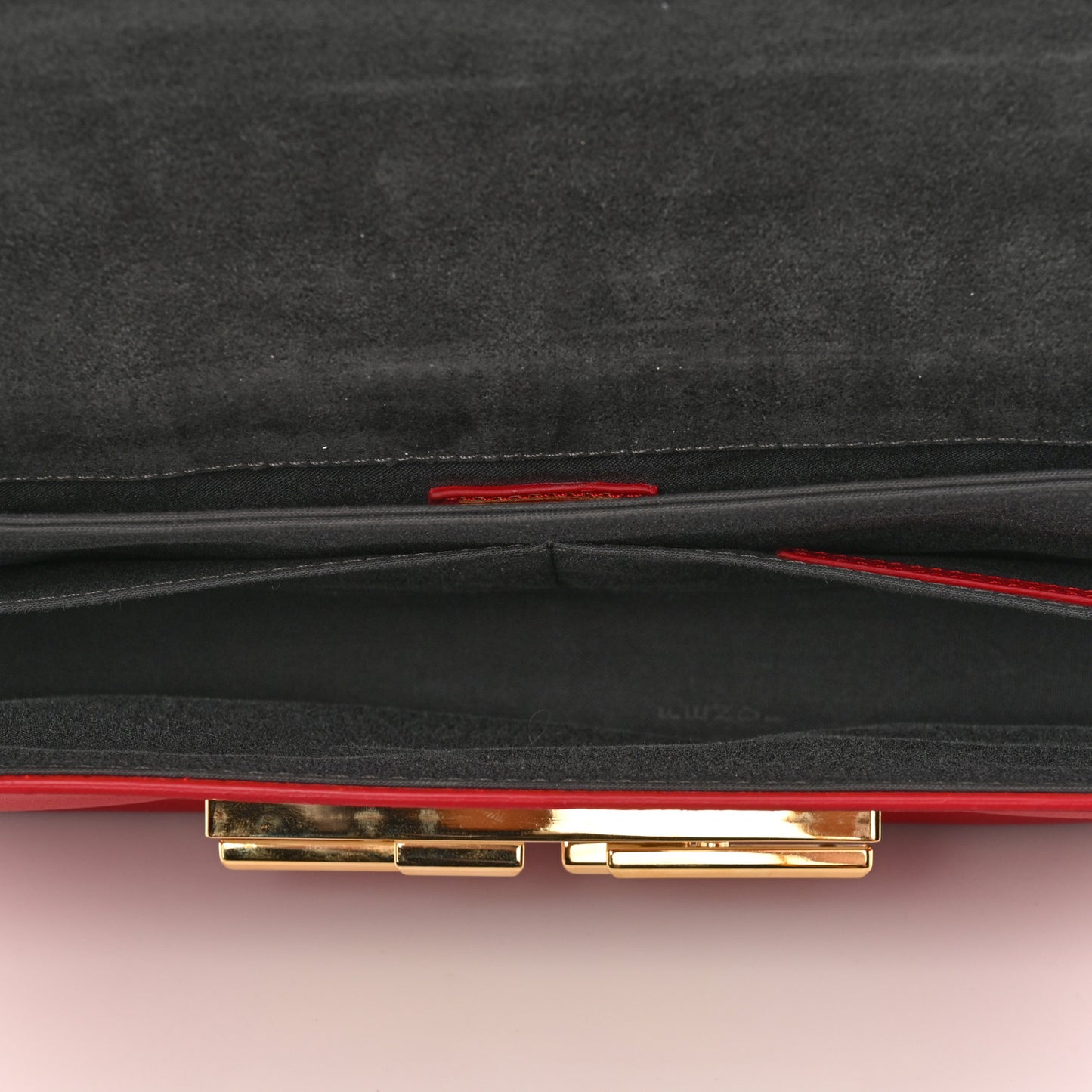 Vitello Dolce Bi-Color 3Baguette Shoulder Bag Mattone White