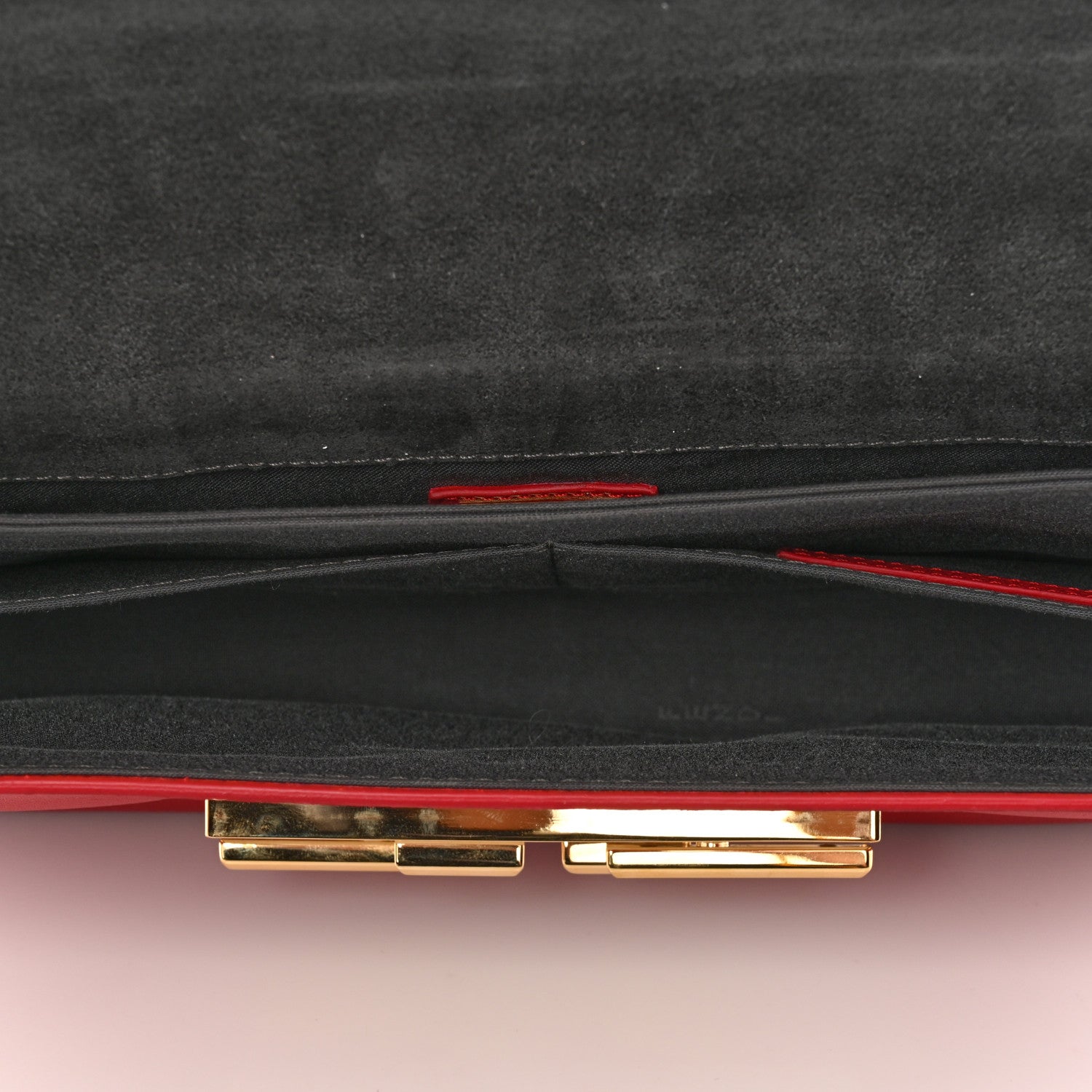 Fendi Vitello Dolce Bi-Color 3Baguette Shoulder Bag Mattone White 4 of 11