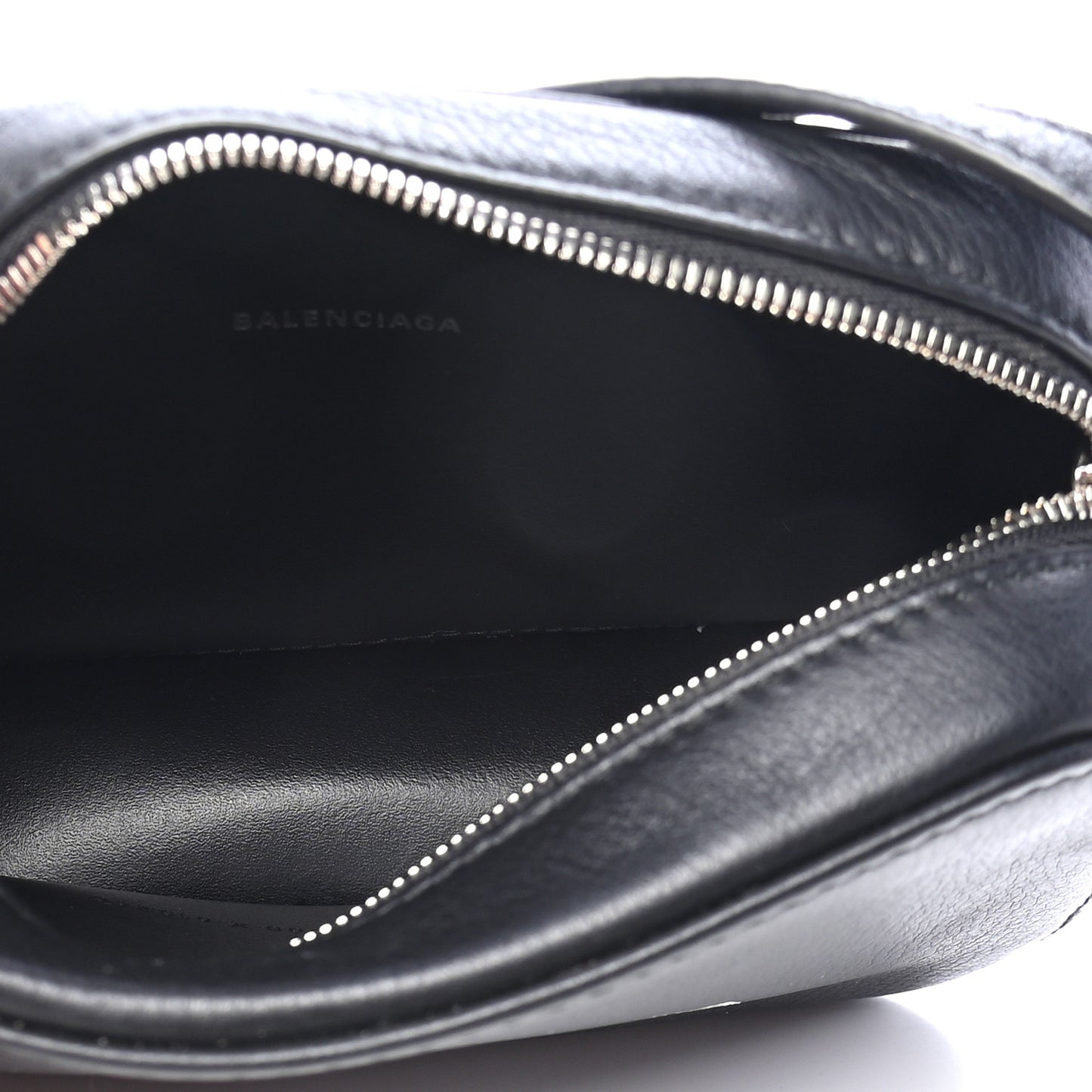 Calfskin Logo XS Everyday Camera Bag Black